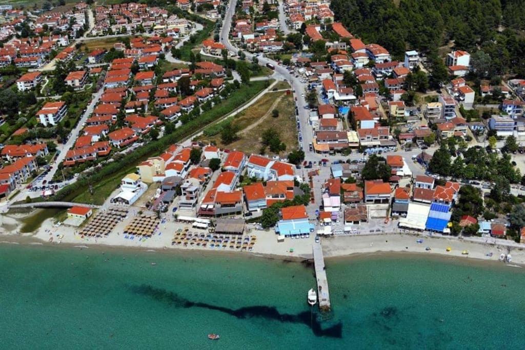 Seaside Beach House Siviri Exterior photo