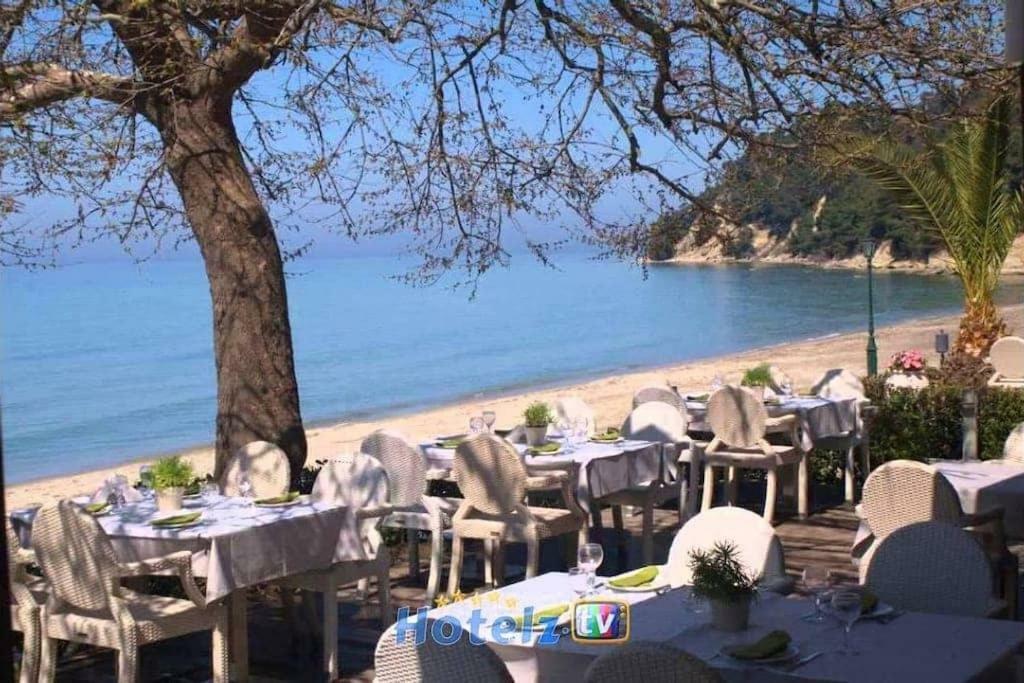 Seaside Beach House Siviri Exterior photo